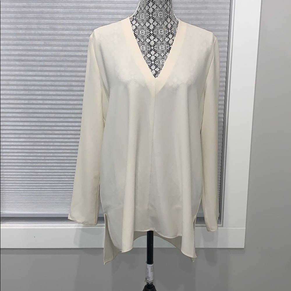 NWT Oak + Fort Off White Tunic Blouse